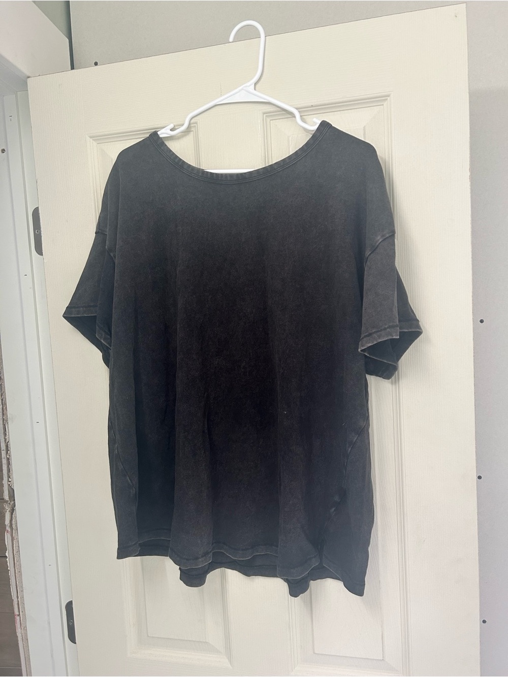 Target Washed Black Short Sleeve Tee